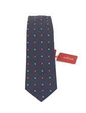 Picture of JACQUARD TIE WITH NAVY BACKGROUND