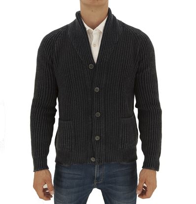 Picture of Tamata rib knitted cardigan