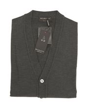 Picture of UNDERJACKET CARDIGAN COLOUR CHARCOAL