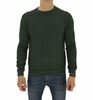 Picture of STONE-WASHED ROUND NECK SWEATER COLOUR  FOREST GREEN
