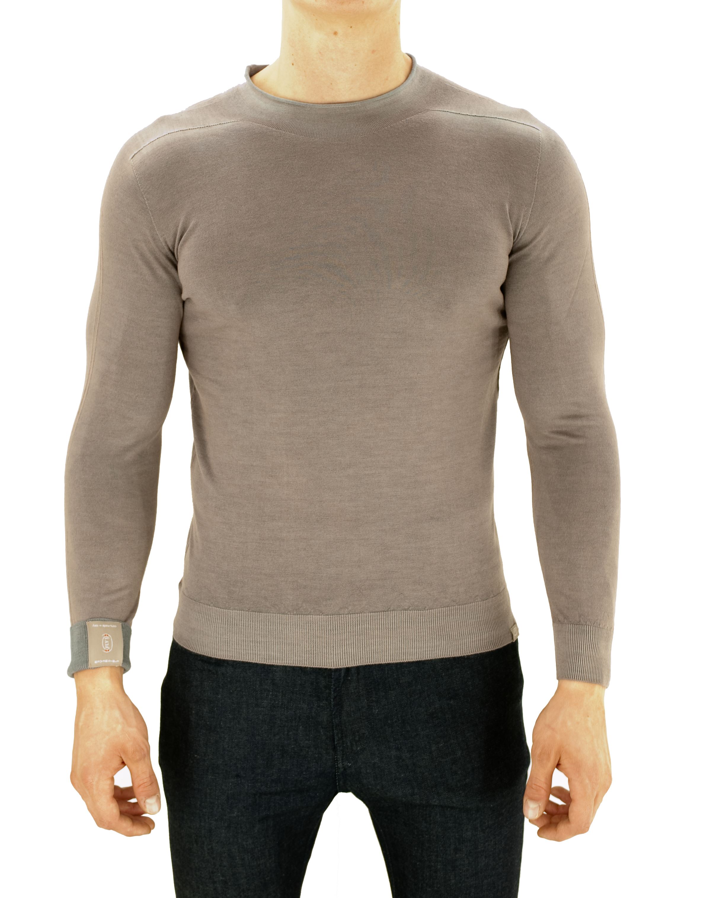 Picture of Merino round neck reversible sweater