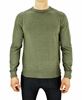 Picture of STONE-WASHED ROUND NECK MERINO SWEATER COLOUR. LIGHT GREEN