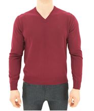 Immagine di MAGLIA SCOLLO V BORDEAUX
