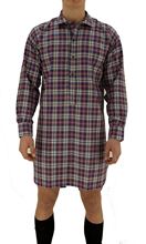Picture of Checked men's night shirt