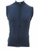 Picture of Light blue Merino wool Triploritorto Zip Vest