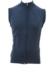 Immagine di GILET CON CERNIERA BLU CHIARO