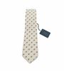 Picture of PATTERNED TIE SAND COLOR BACKGROUND AND LIGHT BLUE SQUARES