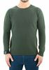 Picture of Crew neck moss stitch green