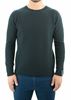 Picture of Crew neck moss stitch green