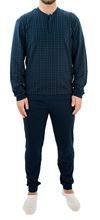 Picture of Men's Jersey pajamas in blue