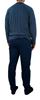 Immagine di Pigiama da Uomo  in jersey di cotone fondo blu