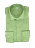 Picture of Green shirt in washed linen