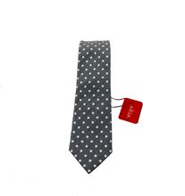 Immagine di Cravatta in seta fondo grigio chiaro
