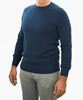 Picture of Crew neck wool colour royal blue