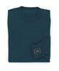 Picture of Crew neck wool colour dark green