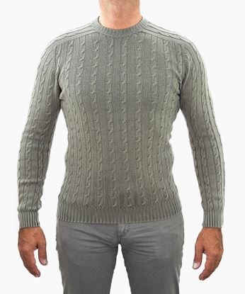 Picture of Braided crewneck sweater