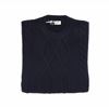 Picture of Blue cable stitch crew-neck sweater