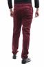 Picture of Gabardine Cotton Trousers colour burgundy