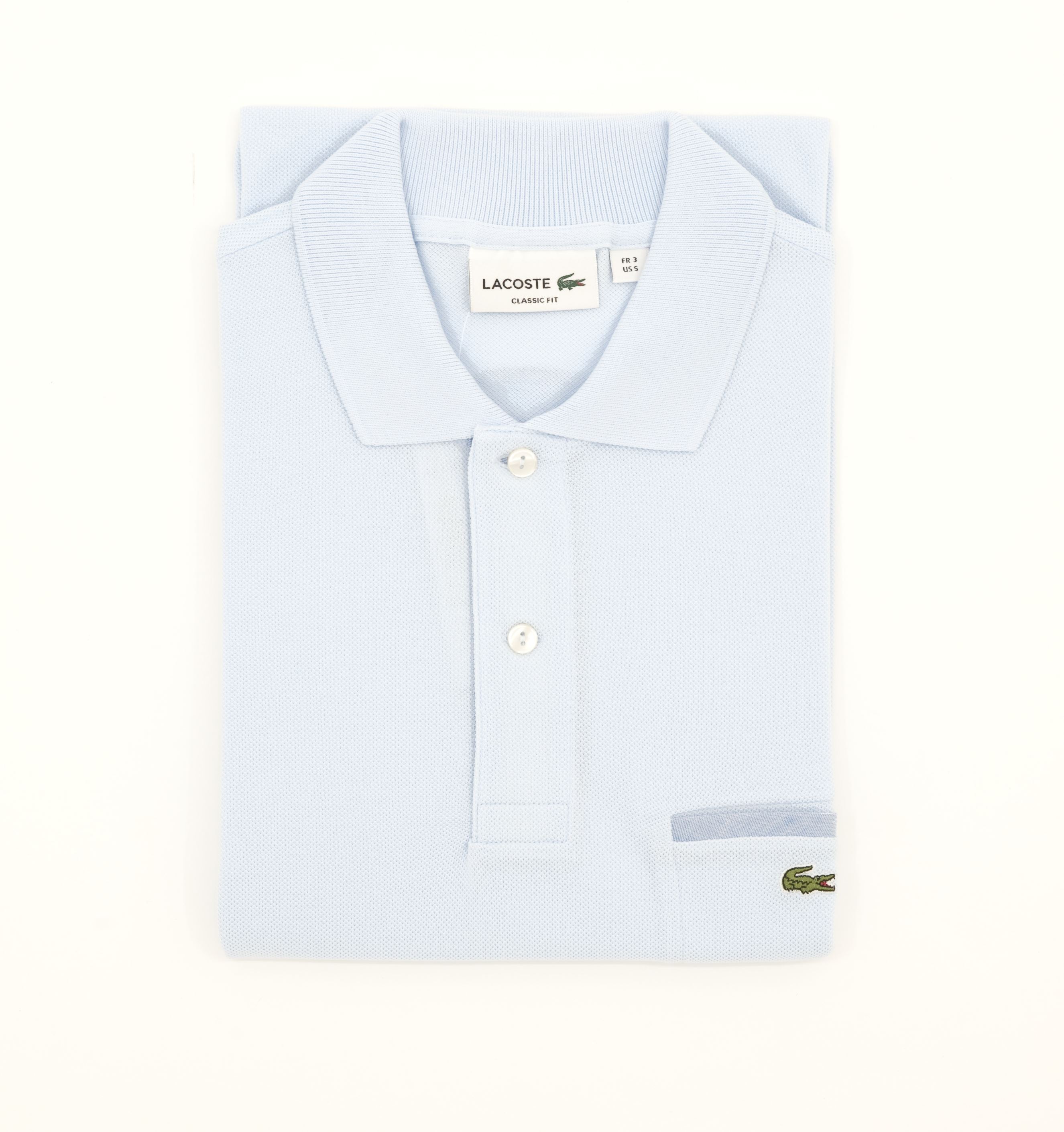 lacoste polo shirt with pocket