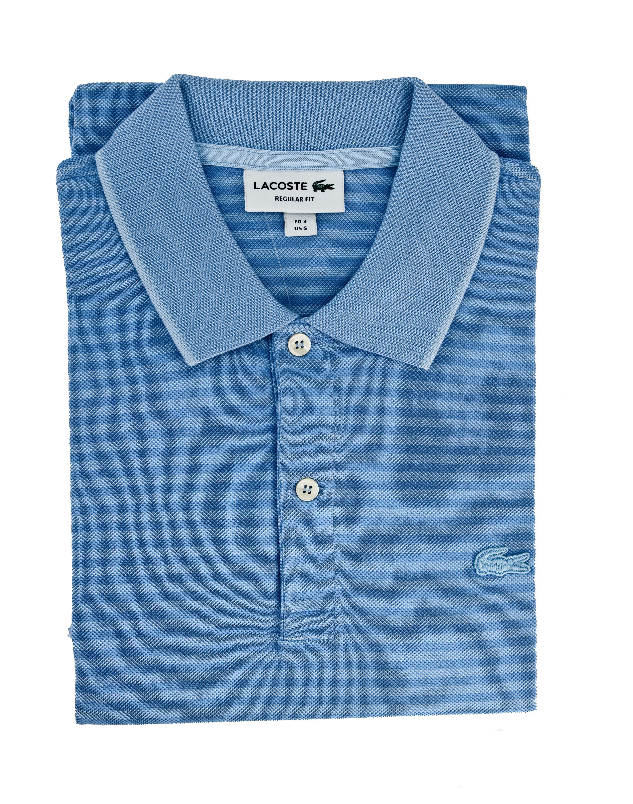 light blue lacoste polo