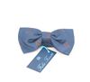 Picture of bow tie blue background