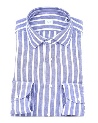 Picture of Striped shirt in washed linen