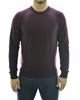 Picture of ROUND NECK PURE CASHMERE SWEATER COLOUR BURGUNDY