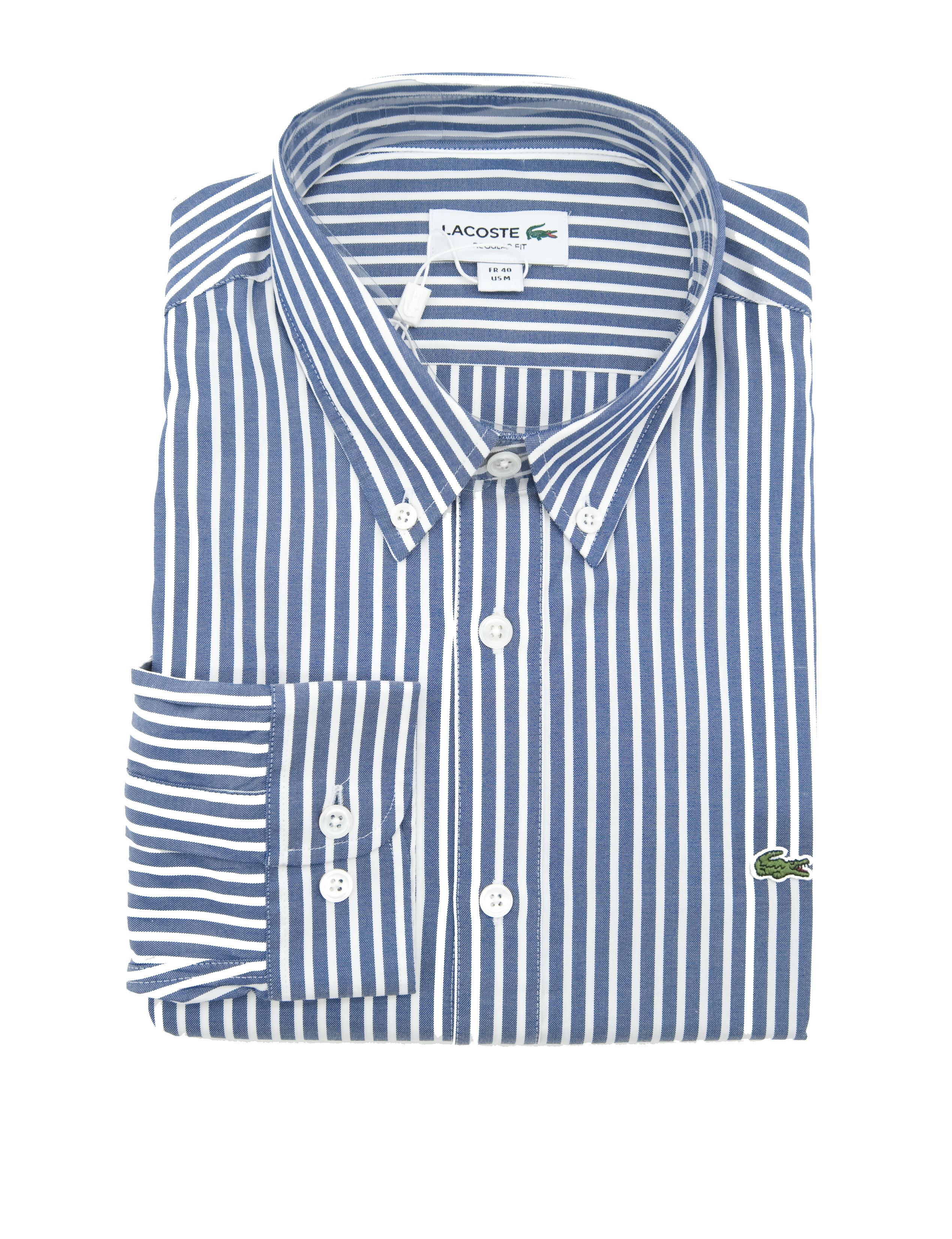 Immagine di Camicia manica lunga riga blu