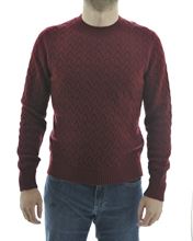 Picture of Burgundy crew-neck sweater