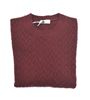 Picture of Burgundy crew-neck sweater