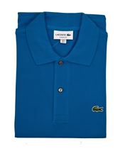 Picture of Electric blue Lacoste Polo Slim Fit