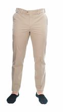 Picture of Sand-colored gabardine summer trousers
