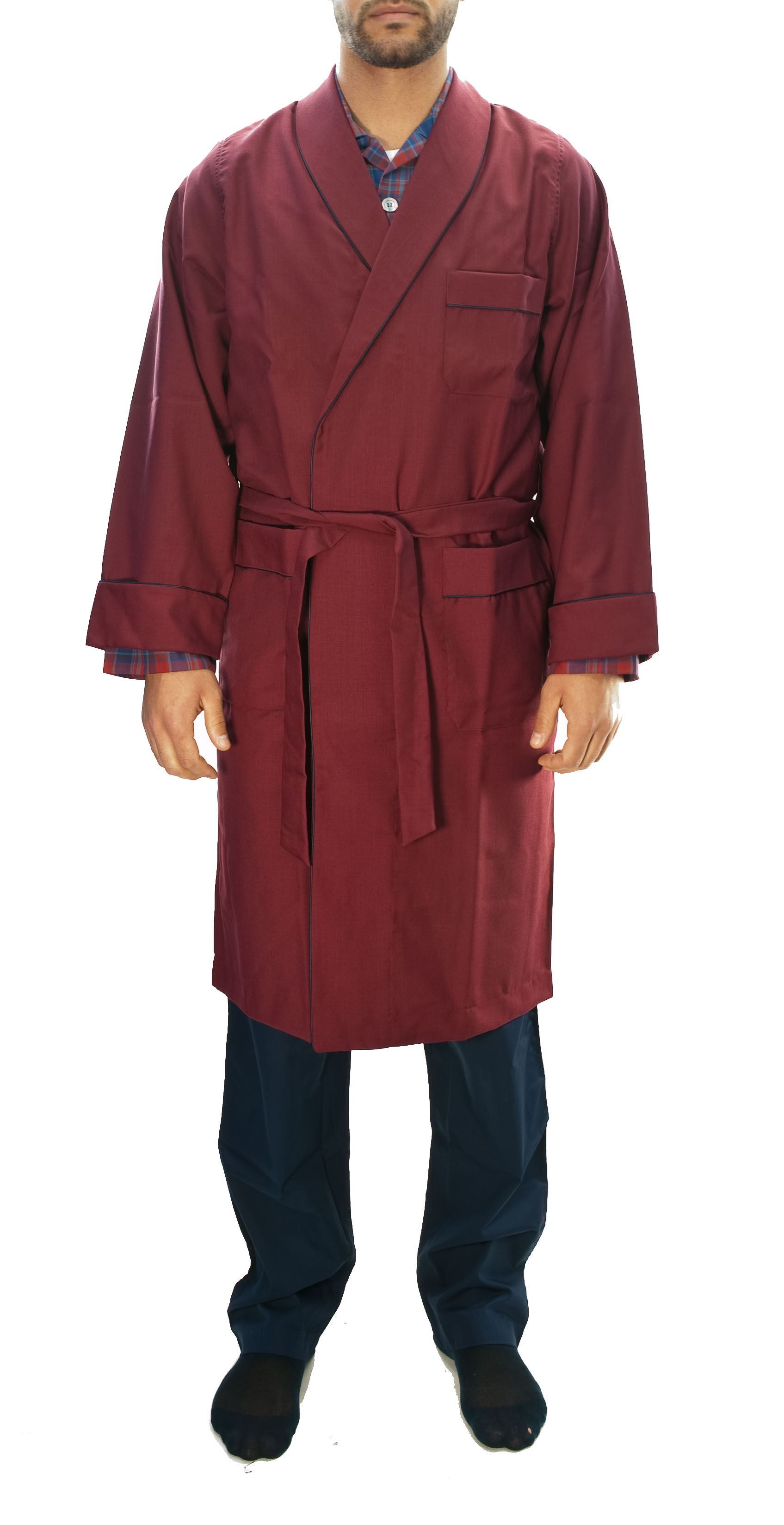Picture of Burgundy wool nigtgown
