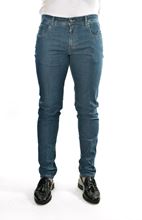 Immagine di jeans 5 tasche estivo microfantasia