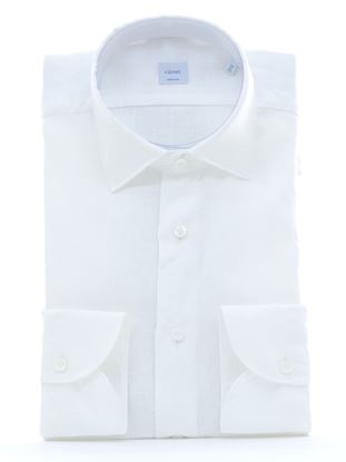 Picture of White shirt in washed linen