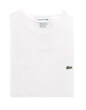 Picture of Long sleeve white cotton t-shirt