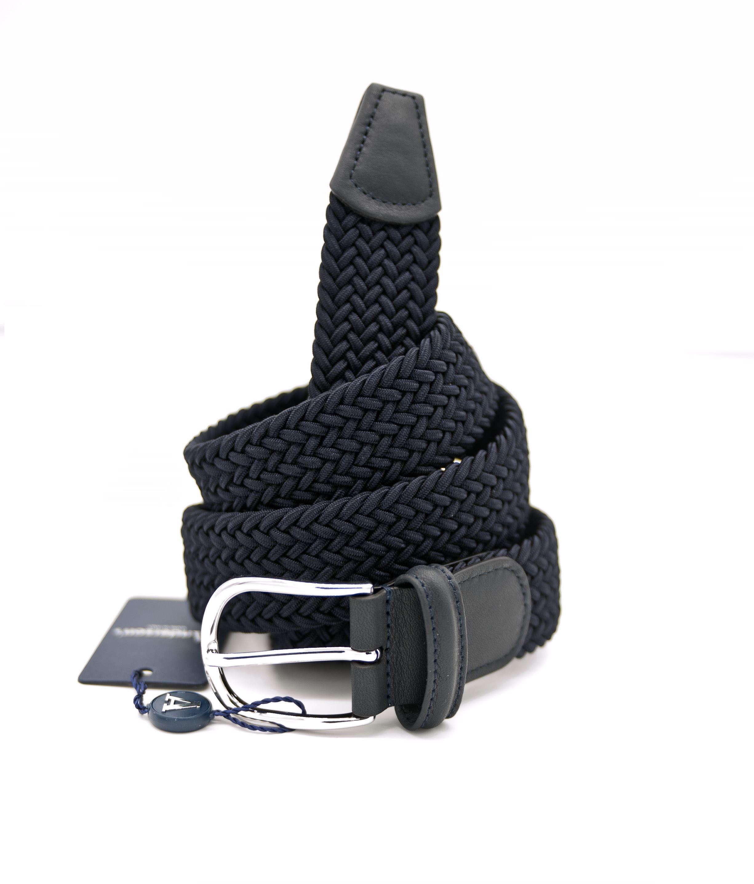 Picture of Blue braided elastic belt