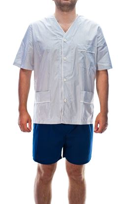 Picture of Short pajamas in poplin cotton