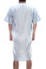 Picture of light blue micro pattern men's night shirt