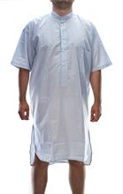 Picture of Striped pattern men's  night shirt