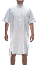 Picture of Striped pattern men's night shirt