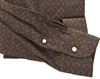 Picture of Patterned Shirt Brown Background