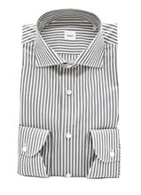 Picture of Grey and white striped shirt