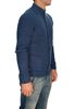 Picture of English knit jacket in mixed blue