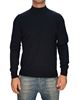 Picture of Trefili® Merino wool dark blue mock turtleneck