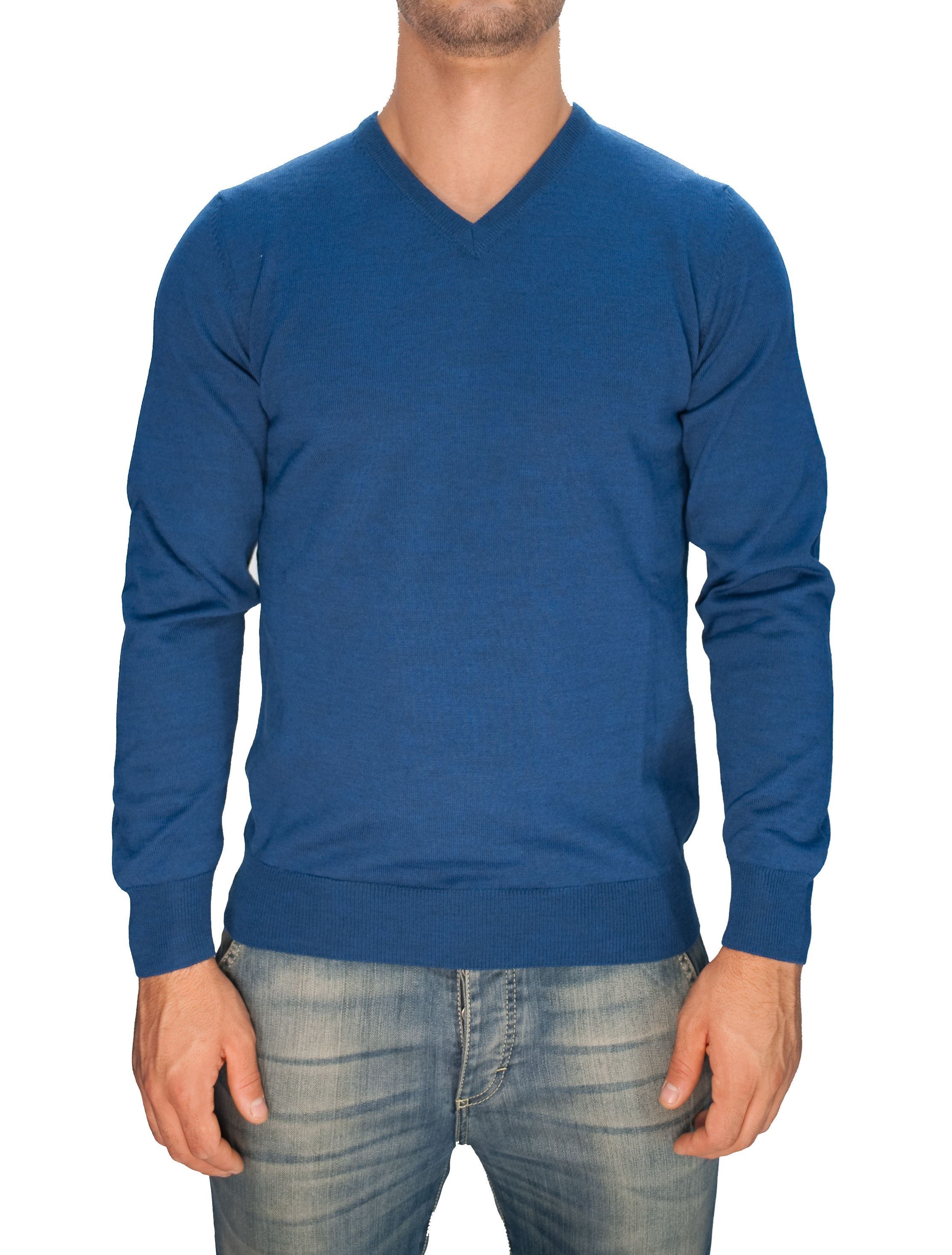 Picture of Trefili® merino wool V-neck