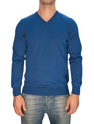 Picture of Trefili® merino wool V-neck