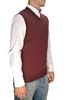 Picture of Trefili® Burgundy merino wool vest