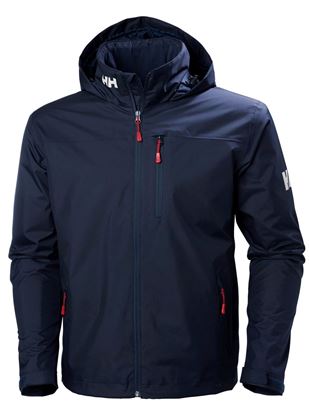 Picture of Navy Crew Hooded Midlayer Jacket