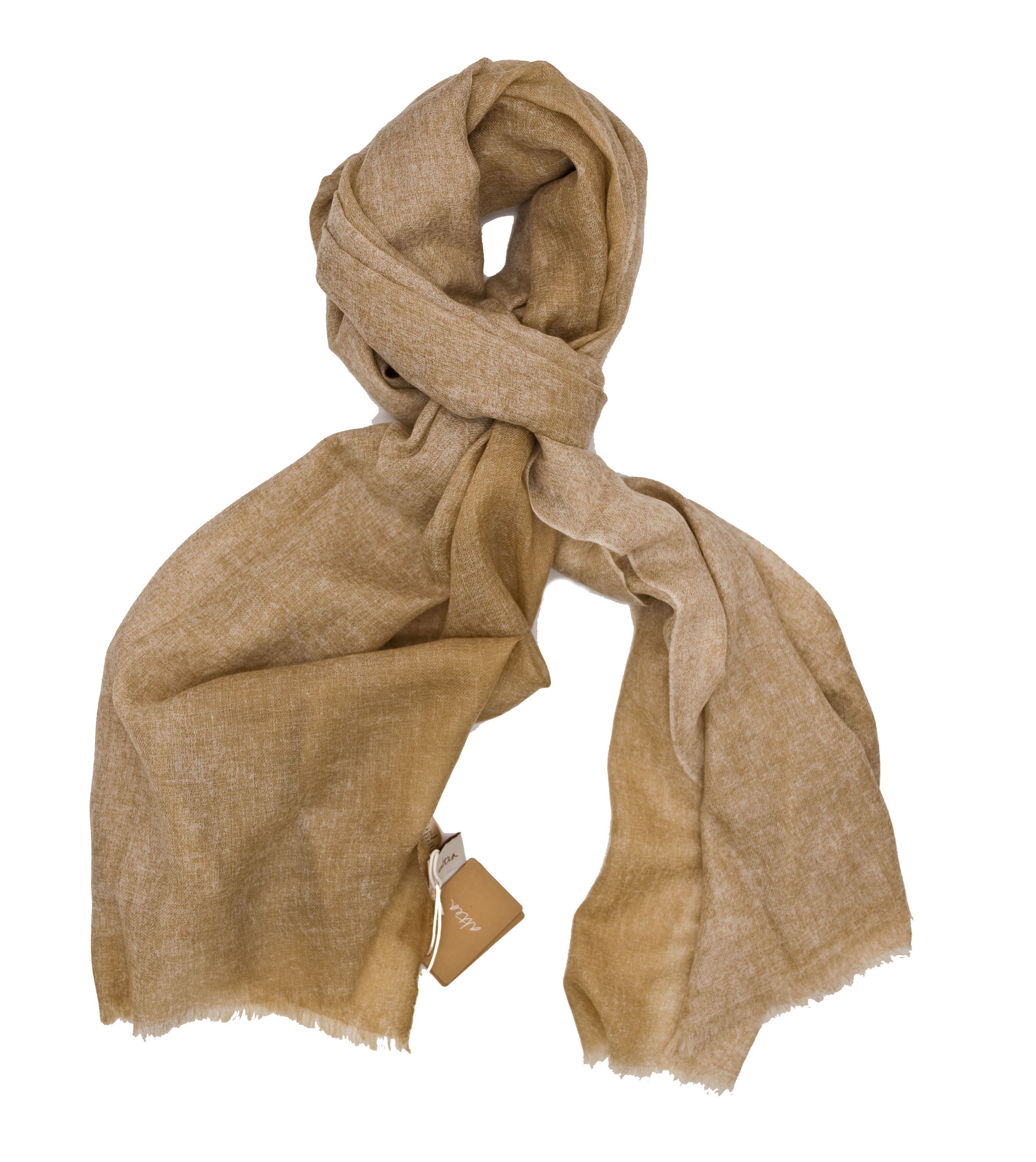 Immagine di Sciarpa in Cashmere color Cammello